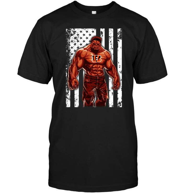 Cincinnati Bengals "hulk Smash" T-Shirt